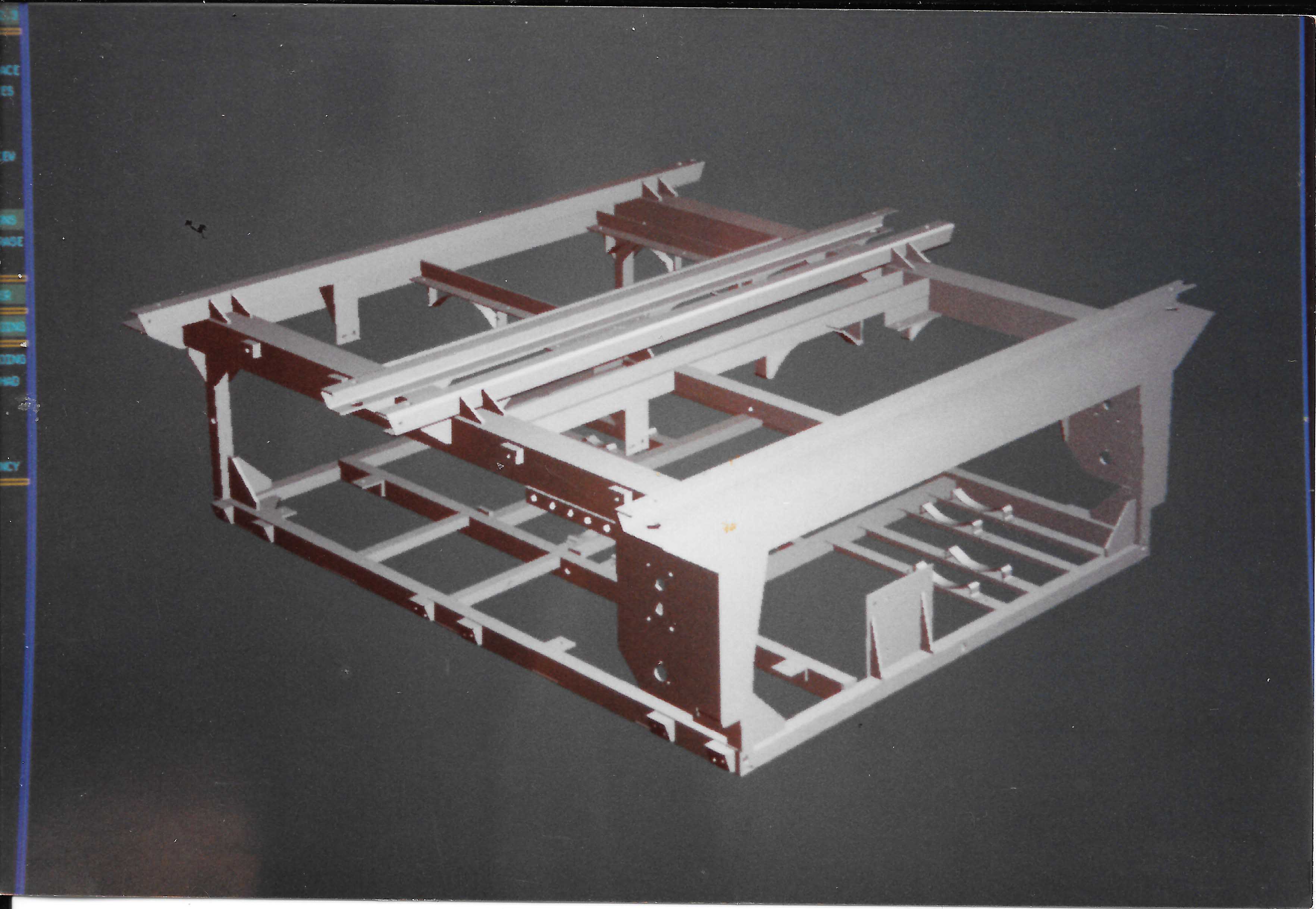 Channel Tunnel Brake Equipment Frame