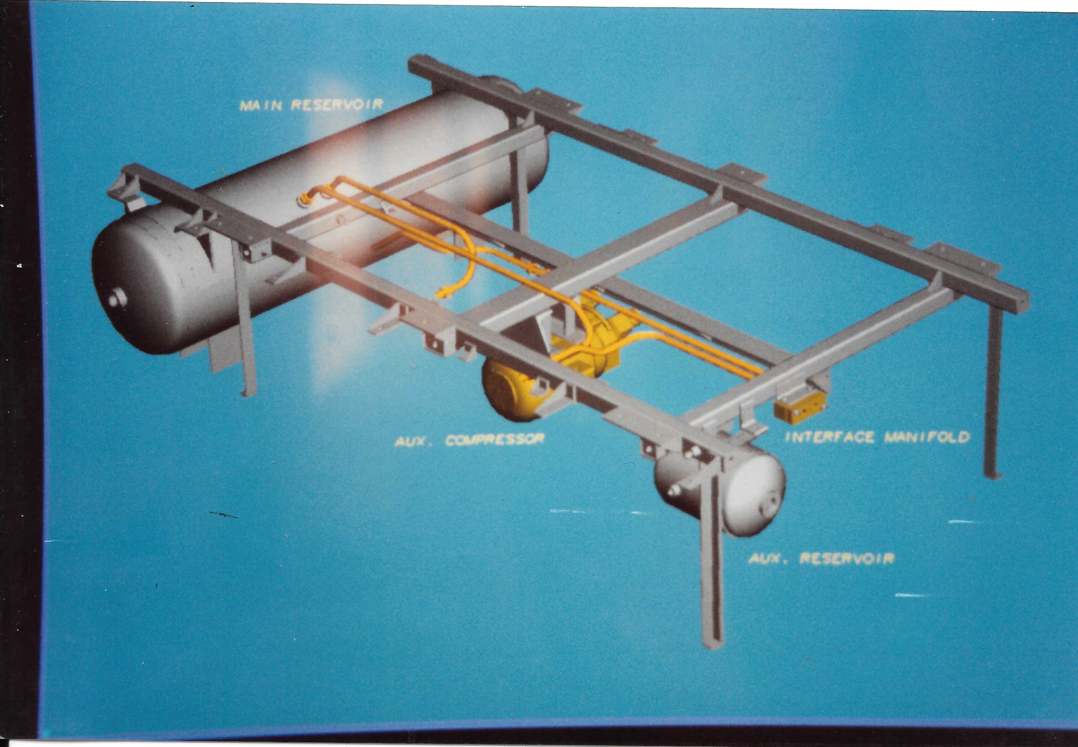 Malaya Air Supply Equipment Frame without compressors