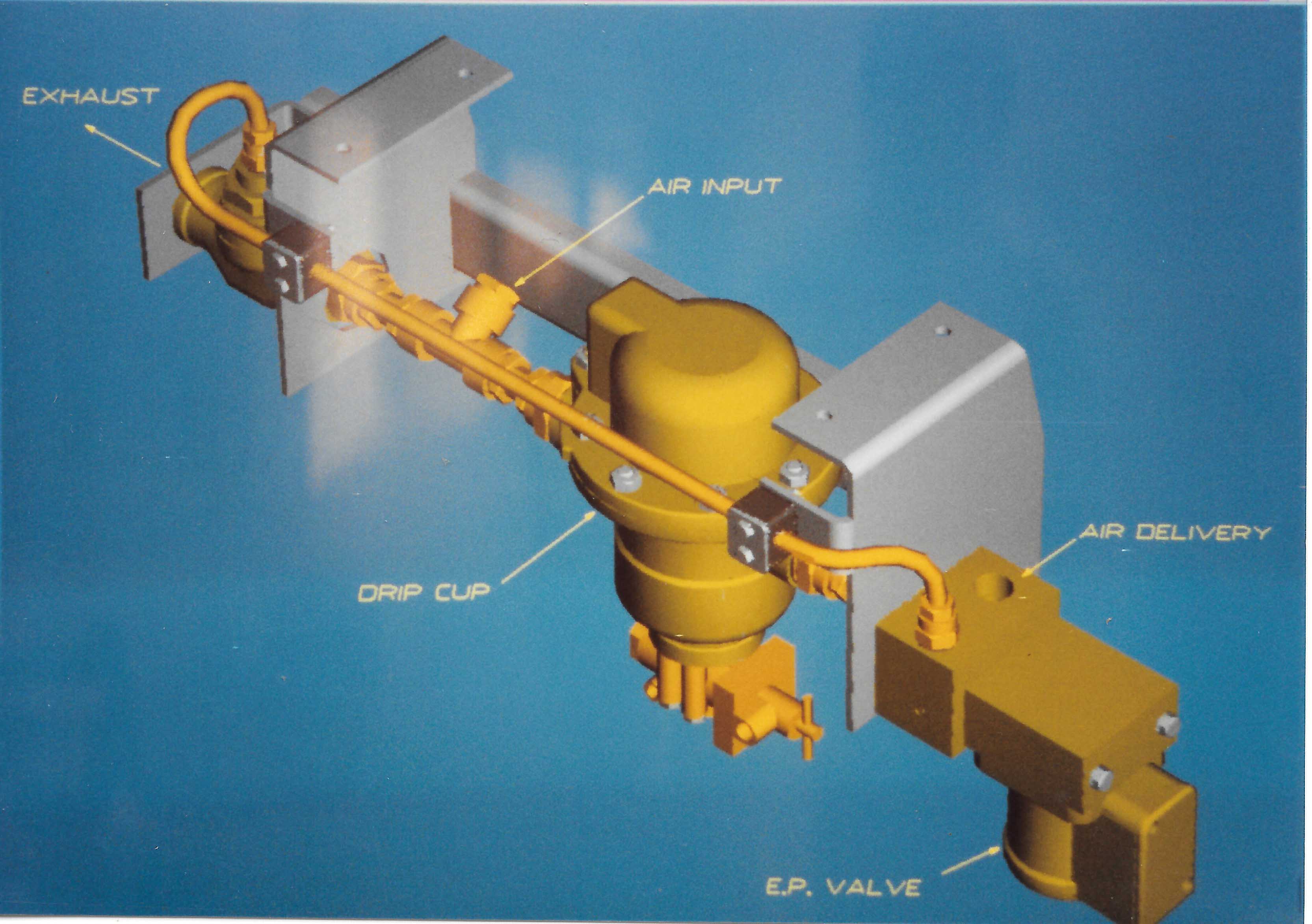Drip Cup and Exhaust Valve